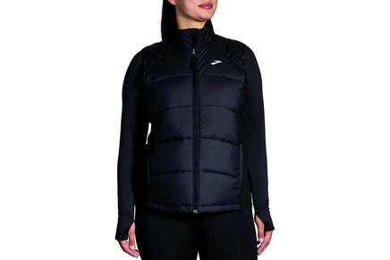 Женская жилетка Brooks Shield Hybrid 3.0, черная
