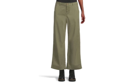 Джинсы L.L.Bean Comfort Stretch Chino Mid-Rise Wide-Leg Pants