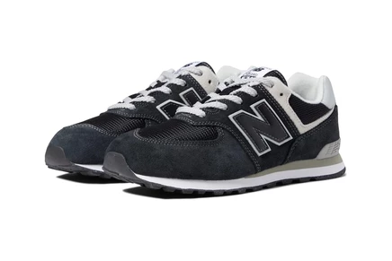 Кроссовки для детей New Balance 574 Core, черно-белые