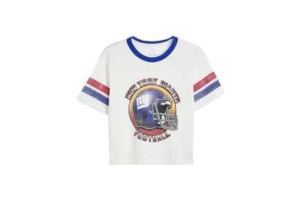 Детская футболка Junk Food NFL New York Giants, белая