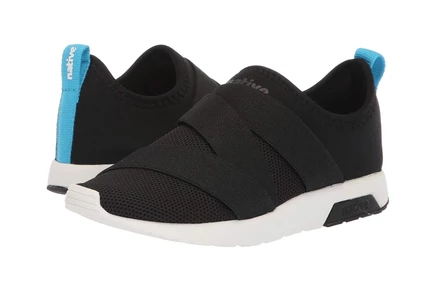 Native Shoes Kids Phoenix (Little Kid) jiffy black/shell white