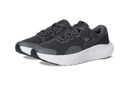 Мужские кроссовки Under Armour Kids Grade School Surge 4 (Big Kid) castlerock/anthracite/anthracite