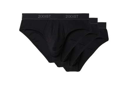 Мужские брифы 2xist Essential Contour Pouch, 3 шт., черные