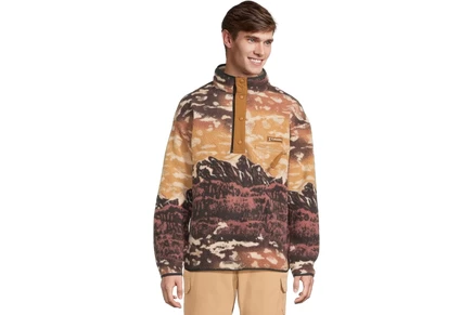 Columbia Helvetia II Printed Half Snap Fleece
