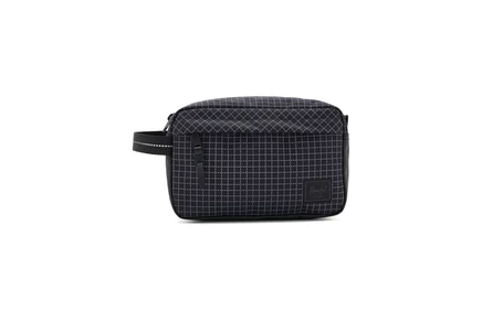 Herschel Supply Co. Chapter Travel Kit grid black/black