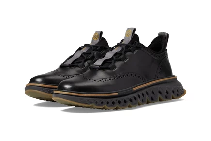 Мужские оксфорды Cole Haan 5.Zerogrand, черно-серые