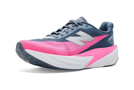 New Balance FuelCell Rebel v5 shadow blue/pink heat