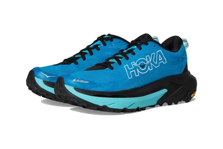 Женские трейл-кроссовки Hoka Mafate 5, голубые/черные