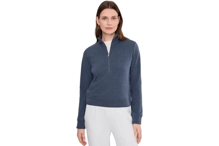 Женский свитшот TravisMathew Cloud 1/2 Zip