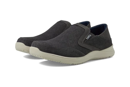 Мужские кроссовки Nunn Bush Conway EZ Canvas Moccasin Toe Slip-On Easy Slip-In Loafer