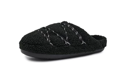 Унисекс тапочки Moon Boot Teddy, черные