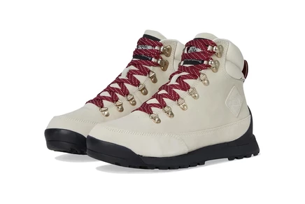 Женские треккинговые ботинки The North Face Back-To-Berkeley IV Leather WP, бело-черные