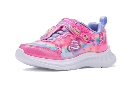 Детские кеды skechers kids Jumpsters Cutie Critters 302363L, розовые/мульти