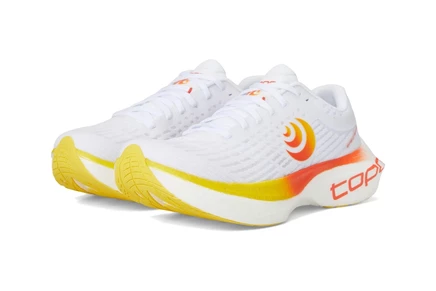 Женские кроссовки Topo Athletic Specter 2, бело-оранжевые