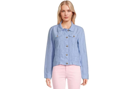 Куртка Lilly Pulitzer Seaspray Linen Jacket