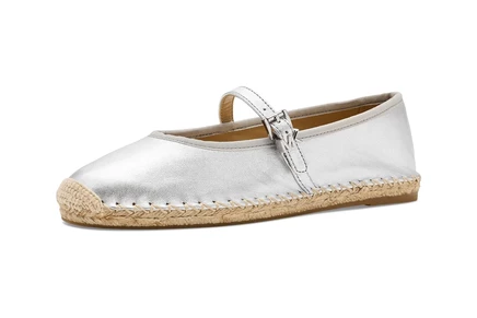 Женские эспадрильи Michael Kors Lynn, серебристые