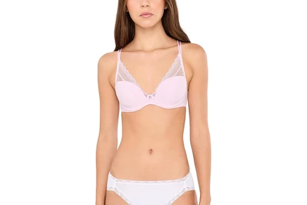 Женский бюстгальтер Chantelle Norah Chic Plunge, ярко-розовый