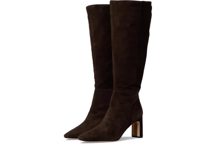 chocolate brown extra wide calf