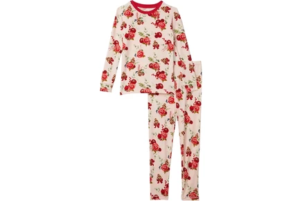 Пижама Kickee Pants Kids Print Long Sleeve Pajama Set