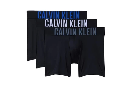 Мужские боксер-брифы Calvin Klein Underwear Intense Power 3 шт., черные