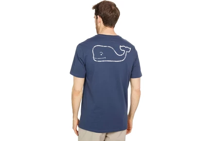 Футболка Vineyard Vines Short Sleeve Vintage Whale Pocket T-Shirt