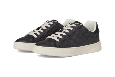 Женские кроссовки Coach High Line из канваса, черные