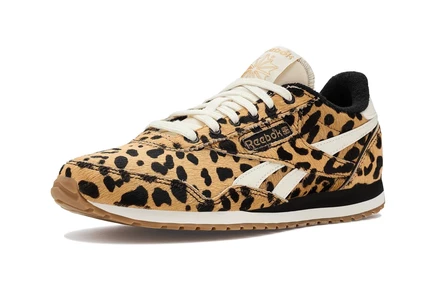 Женские кроссовки Reebok Lifestyle Classic AZ, гепардовый/черный/белый