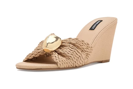 Женские босоножки Nine West Nessla, светло-бежевые
