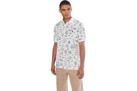 Поло Polo Ralph Lauren Classic Fit Nautical Mesh Polo Shirt