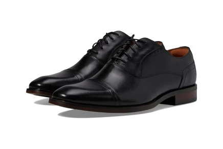 Мужские оксфорды Florsheim Sorrento, черные из гладкой кожи