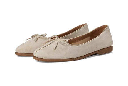 Женские балетки Aerosoles Novia замшевые, песочные