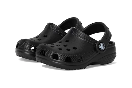 Детские кроксы Crocs Classic Littles, черные