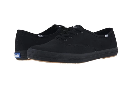 Женские кеды Keds Champion Canvas, черные