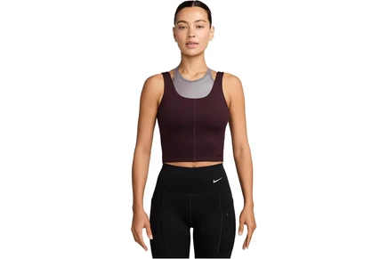 Топ Nike One Fitted Dri-fit Cropped Tank Top