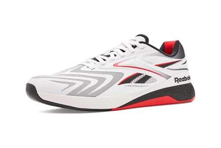 Унисекс кроссовки Reebok Nano X5 Edge, бело-черно-красные