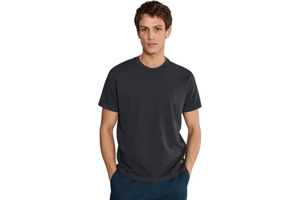 Мужская футболка RVCA Midweight Label, чёрная
