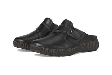 Женские лоферы Clarks Caroline Bay, черные кожаные