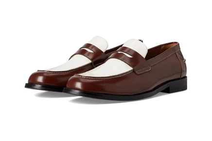 brown/white