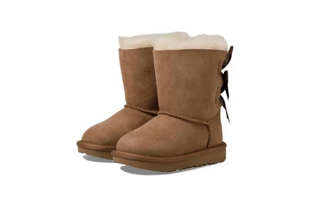Ботинки UGG Kids Bailey Bow II (Toddler/Little Kid)