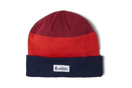Унисекс шапка COTOPAXI Alto Beanie, морская/терракотовая