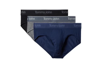 Мужские брифы Tommy John Modal 3 шт., черн/мел/син