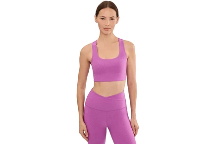 Женский бра Beyond Yoga Spacedye Simplicity 2.0, фуксия
