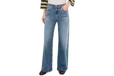 Джинсы AG Jeans Saige Mid-Rise Wide Leg in American West