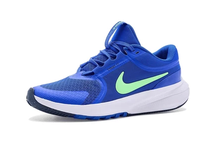 Nike Kids Star Runner 5 (Big Kid) racer blue/illusion green/midnight navy