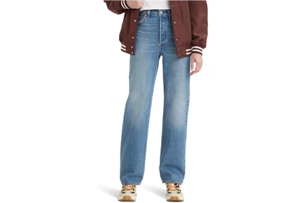 Джинсы Levis Premium Ribcage Full Length Jeans