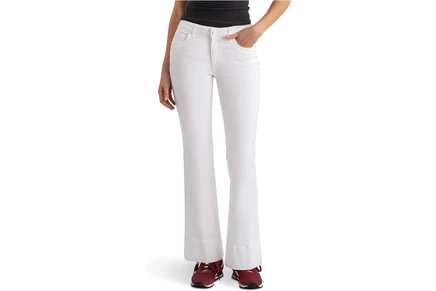 Брюки KUT from the Kloth Kelsey Mid-Rise Kick Flare with Wide Hem