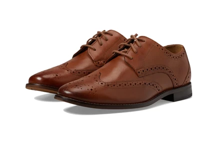 Мужские оксфорды Florsheim Montinaro броги, светло-коричневые