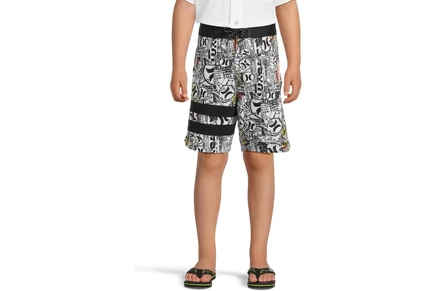 Плавки Hurley Kids Phantom 25th Block Party Board Shorts (Big Kid)
