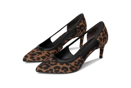 LifeStride Alma Pump Shoes brown leopard