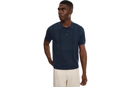 Свитер Liverpool Los Angeles Short Sleeve Sweater Knit Polo